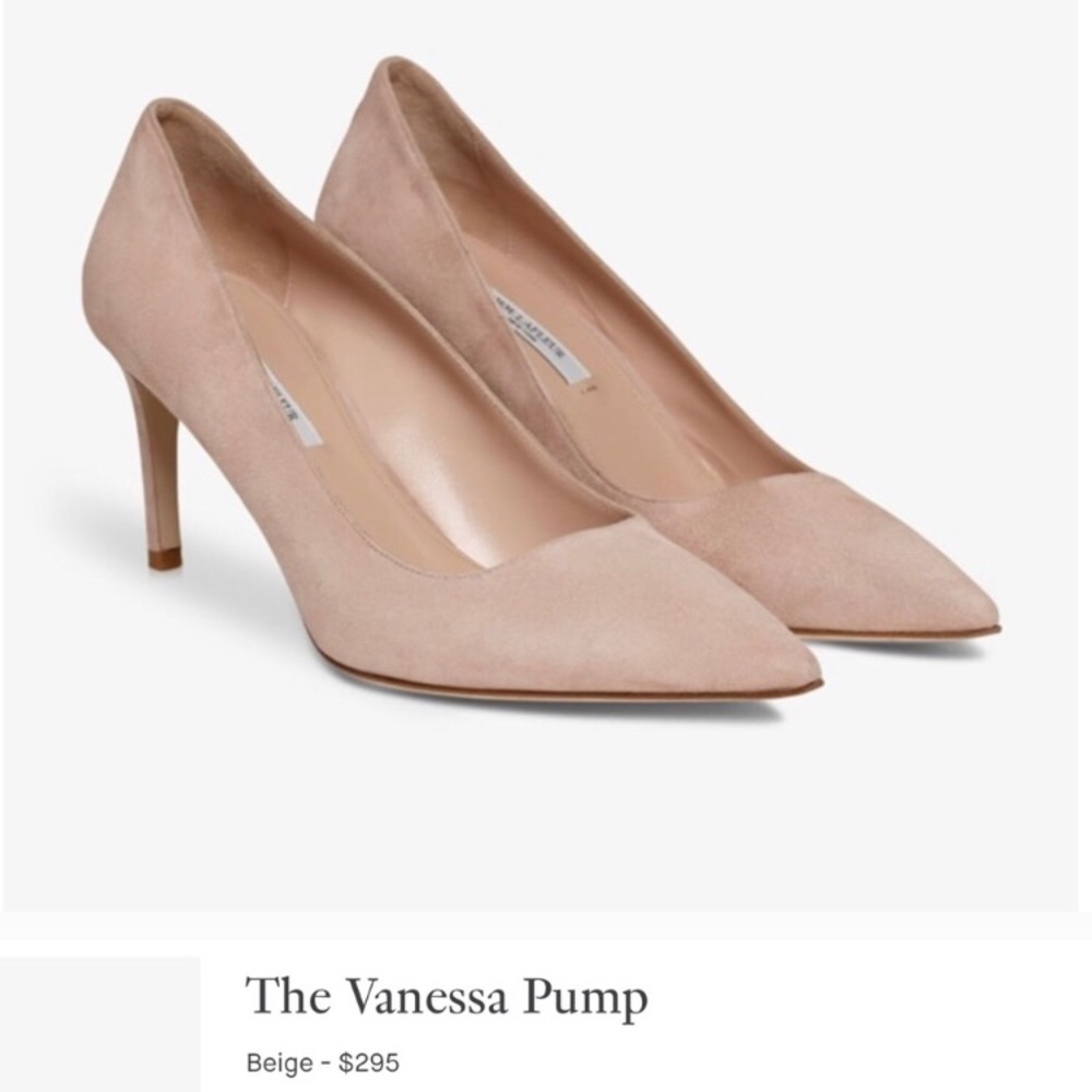 The Vanessa Pump by MM Lafleur - Beige - 8